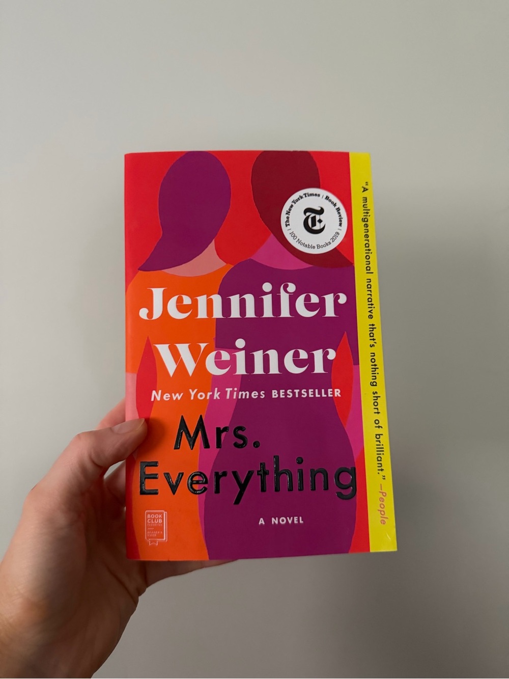 3 for $20! Mrs. Everything by Jennifer Weiner